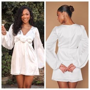 Show Me Your MuMu White Mini Dress